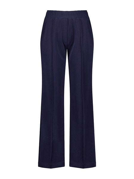 Gerry Weber Spodnie w kolorze granatowym rozmiar: 38. Niebieskie spodnie materiałowe damskie Gerry Weber, bez wzorów, z materiału. Za 139.87 zł.