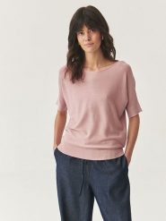 TATUUM Sweter "Simonis" w kolorze jasnoróżowym rozmiar: S. Różowe swetry klasyczne damskie TATUUM, s, bez kołnierzyka. Za 98.95 zł.