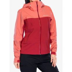 Kurtka przeciwdeszczowa damska Columbia Boulder Falls Jacket. Czerwone kurtki damskie Columbia, bez wzorów, bez kaptura. Za 482.99 zł.
