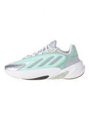Adidas Sneakersy "Ozelia" w kolorze miętowo-srebrnym rozmiar: 38 2/3. Szare obuwie sportowe damskie Adidas, bez zapięcia. Za 210.81 zł.