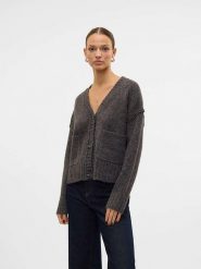 Vero Moda Kardigan w kolorze antracytowym rozmiar: XL. Czarne kardigany damskie Vero Moda, xl, bez wzorów, z wełny. Za 131.95 zł.