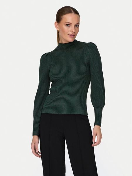 ONLY Sweter Katia 15232494 Zielony Regular Fit. Zielone swetry klasyczne damskie Only, m, z syntetyku, bez kołnierzyka. Za 129.99 zł.