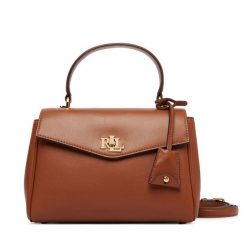 Torebka LAUREN RALPH LAUREN. Brązowe torebki klasyczne damskie Lauren Ralph Lauren, bez dodatków. Za 1,799.00 zł.
