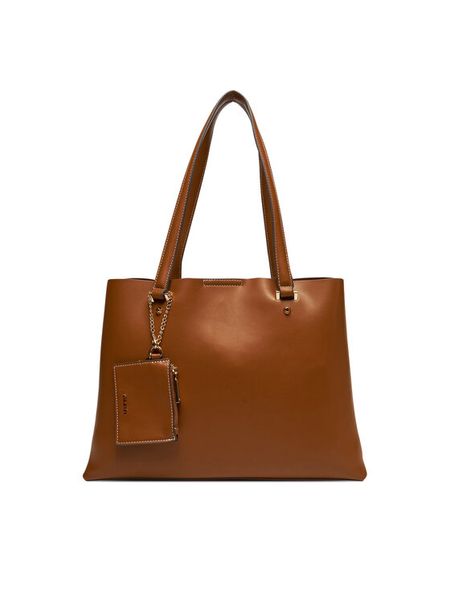Aldo Torebka Korer 13933737 Brązowy. Brązowe shopper bag ALDO, bez wzorów, ze skóry, bez dodatków. Za 199.99 zł.