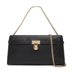 Torebka MICHAEL Michael Kors. Czarne torebki wieczorowe damskie MICHAEL Michael Kors, bez wzorów, bez dodatków. Za 699.99 zł.