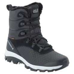 Buty trekkingowe damskie Jack Wolfskin Snowcrawler High Texapore. Szare obuwie trekkingowe damskie Jack Wolfskin, z materiału, za kostkę, bez zapięcia. Za 786.00 zł.