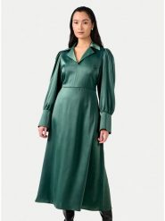 YAS Sukienka koszulowa Pella 26034665 Zielony Regular Fit. Zielone sukienki damskie YAS, bez wzorów, z syntetyku, bez ramiączek. Za 179.99 zł.