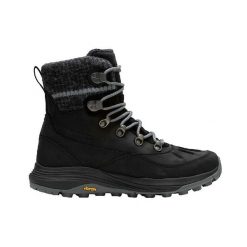 Buty trekkingowe damskie Merrell Siren 4 Thermo Mid Zip Wp. Czarne obuwie trekkingowe damskie Merrell, z materiału, za kostkę, bez zapięcia. Za 749.99 zł.