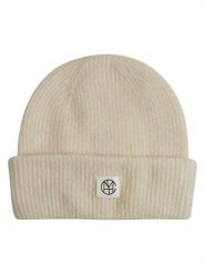 MOSS COPENHAGEN Czapka "Hope" w kolorze kremowym rozmiar: onesize. Brązowe czapki damskie Moss Copenhagen, bez wzorów, z materiału. Za 86.99 zł.