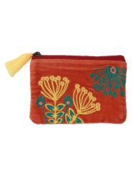 Overbeck and Friends Kosmetyczka "Hannah" w kolorze czerwono-żółtym - 16 x 10 cm rozmiar: onesize. Czerwone kosmetyczki damskie Overbeck and Friends, bez wzorów, z materiału. Za 48.50 zł.