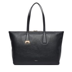Torebka Furla. Czarne torebki klasyczne damskie Furla, bez dodatków. Za 1,649.00 zł.