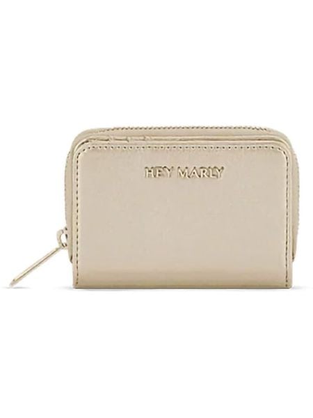 Hey Marly Portfel "Sleek Petite" w kolorze złotym - 14 x 9 x 4,5 cm rozmiar: onesize. Żółte portfele damskie Hey Marly, bez wzorów, z materiału. Za 174.84 zł.