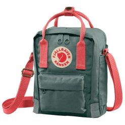 Saszetka Fjallraven Kanken Sling - frost green/peach pink. Zielone nerki i saszetki damskie Fjällräven, bez wzorów. Za 359.99 zł.