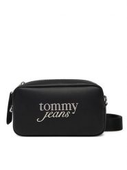 Tommy Jeans Torebka Tjw Bold Script Camera Bag AW0AW17897 Czarny. Czarne listonoszki damskie Tommy Jeans, bez wzorów, z jeansu, bez dodatków. Za 269.99 zł.