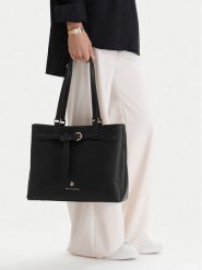 Beverly Hills Polo Club Torebka CEO-BHPC-C-004-09 Czarny. Czarne shopper bag Beverly Hills Polo Club, bez wzorów, z materiału, bez dodatków. Za 229.99 zł.