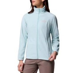 Bluza Columbia Benton Springs Full Zip Niebieska. Niebieskie bluzy damskie Columbia, s, bez wzorów, bez kaptura. Za 250.35 zł.