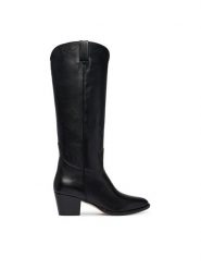 LAUREN RALPH LAUREN Kozaki 802P15663001 Czarny. Czarne kozaki damskie Lauren Ralph Lauren, bez obcasa, na słupku, bez zapięcia. Za 1,499.00 zł.
