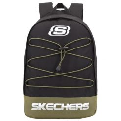 Plecak unisex Skechers Pomona Backpack pojemność 18 L. Czarne plecaki Skechers, bez wzorów. Za 69.99 zł.