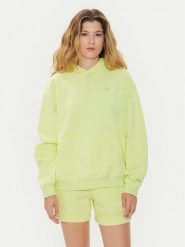 New Balance Bluza WT41537 Zielony Relaxed Fit. Zielone bluzy damskie New Balance, s, bez wzorów, z bawełny, bez kaptura. W wyprzedaży za 219.99 zł.