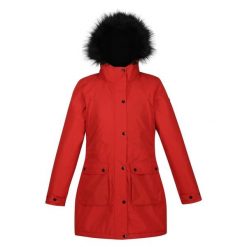 Parka dla kobiet Regatta Voltera Waterproof. Czerwone parki damskie Regatta, na zimę, bez kaptura. Za 699.99 zł.