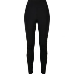 Damskie legginsy z wysoką talią Urban Classics biker tech mesh (GT). Czarne legginsy damskie Urban Classics, bez wzorów, z meshu, z podwyższonym stanem. W wyprzedaży za 153.50 zł.