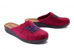 INBLU CF-44 016 bordowy, kapcie damskie. Czerwone kapcie damskie Inblu. Za 79.99 zł.