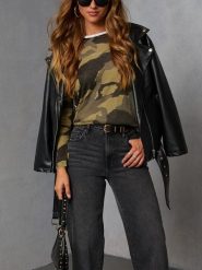 LA Angels Sweter w kolorze khaki rozmiar: M. Brązowe swetry klasyczne damskie LA Angels, m, bez kołnierzyka. Za 130.99 zł.