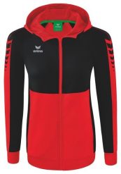 Damska bluza dresowa z kapturem Erima Six Wings. Czarne bluzy damskie Erima, bez wzorów, z bawełny, z kapturem. Za 234.00 zł.