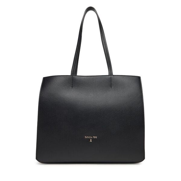 Torebka Patrizia Pepe. Czarne torebki klasyczne damskie Patrizia Pepe, bez dodatków. Za 1,109.00 zł.