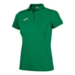 Koszulka polo do tenisa damska Joma Hobby. Zielone koszulki damskie Joma, s, bez wzorów, bez kołnierzyka, bez ramiączek. W wyprzedaży za 108.20 zł.