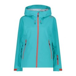Kurtka skiturowa damska CMP 31Z2196. Niebieskie kurtki sportowe damskie CMP, na jesień, l, bez wzorów, z materiału, bez kaptura. Za 539.99 zł.