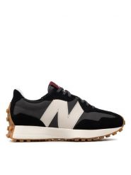 New Balance Sneakersy WS327KC Czarny. Czarne obuwie sportowe damskie New Balance, ze skóry, bez zapięcia. Za 539.99 zł.