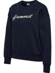 Hummel Bluza treningowa hmlCLUB W z miękkim wnętrzem – NIGHT SKY. Niebieskie bluzy damskie Hummel, m, bez wzorów, z bawełny, bez kaptura. Za 175.37 zł.