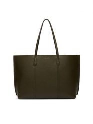 Tory Burch Torebka 177236 Zielony. Zielone shopper bag Tory Burch, ze skóry, bez dodatków. Za 2,164.00 zł.