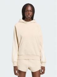 Adidas Bluza 164811 Beżowy Loose Fit. Brązowe bluzy damskie Adidas, s, bez wzorów, bez kaptura. Za 298.99 zł.