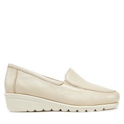Półbuty Caprice. Brązowe półbuty damskie Caprice, bez wzorów, bez obcasa, na płaskiej podeszwie, bez zapięcia. Za 159.99 zł.