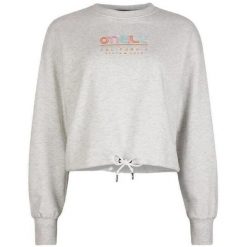 Bluza O'Neill All Year Crew, Kobiety. Białe bluzy damskie O'Neill, xs, bez wzorów, z bawełny, bez kaptura. Za 390.00 zł.