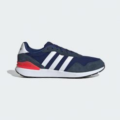 Buty Run 60s 4.0. Białe obuwie trekkingowe damskie Adidas, bez zapięcia. W wyprzedaży za 160.58 zł.