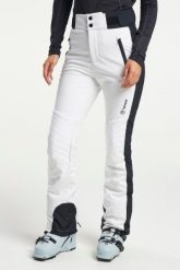 Damskie spodnie softshell Tenson. Białe spodnie sportowe damskie Tenson, l, bez wzorów, z materiału, narciarskie. Za 952.99 zł.