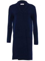 Zwillingsherz Kardigan "Jessi" w kolorze granatowym rozmiar: L/XL. Niebieskie kardigany damskie Zwillingsherz, l, bez wzorów. Za 208.99 zł.