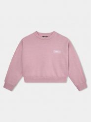 DKNY Bluza D35T00 S Różowy Regular Fit. Czerwone bluzy dziewczęce DKNY, bez wzorów, z bawełny, bez ramiączek, bez kaptura. Za 339.99 zł.