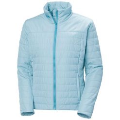 Damska kurtka puchowa Helly Hansen Crew Insulator 2.0. Niebieskie kurtki damskie Helly Hansen, bez wzorów, z puchu, bez kaptura. Za 730.50 zł.