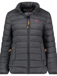 Geographical Norway Kurtka pikowana "Atikolor" w kolorze antracytowym rozmiar: XXL. Czarne kurtki damskie Geographical Norway, xxl, bez wzorów, bez kaptura. Za 159.21 zł.
