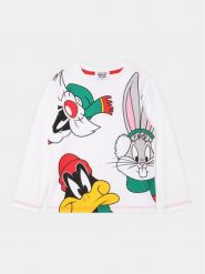 Marc Jacobs Bluzka W25610 Biały Regular Fit. Białe t-shirty i koszulki chłopięce Marc Jacobs, bez wzorów, z bawełny, bez kołnierzyka, bez ramiączek. Za 269.99 zł.