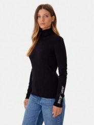 JOOP! Jeans Golf Kaisha 30049305 Czarny Slim Fit. Czarne golfy damskie Joop! Jeans, xl, bez wzorów, z jeansu, bez ramiączek. Za 509.99 zł.