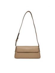 Calvin Klein Jeans Torebka Belted Small Shoulder Bag LV04K3110G Beżowy. Brązowe torebki klasyczne damskie Calvin Klein Jeans, z jeansu, bez dodatków. Za 319.99 zł.