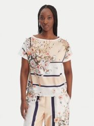 Liu Jo T-Shirt WA6437 J6308 Beżowy Regular Fit. Brązowe t-shirty damskie Liu Jo, m, bez wzorów, z bawełny, bez kołnierzyka. Za 389.99 zł.