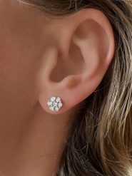 OR Carats Złote kolczyki-wkrętki z diamentami rozmiar: onesize. Żółte kolczyki damskie OR Carats, z diamentem, metalowe. Za 1,311.61 zł.