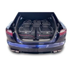 Torby Do Bagażnika Kia Stinger 2017-2023 5Szt Kjust. Czarne torby podróżne KJUST, bez wzorów. Za 1,608.00 zł.