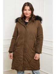 Curvy Lady Płaszcz przejściowy w kolorze khaki rozmiar: 40/42. Brązowe płaszcze damskie Curvy Lady, bez wzorów, bez kaptura. Za 246.53 zł.